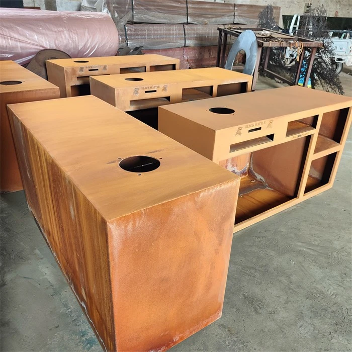 Art Of Outdoor Cooking Corten Steel Bbq Grill