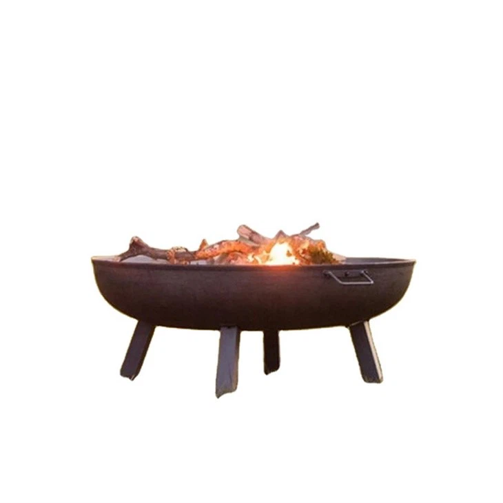 Corten Round Fire Pit With Custom Height