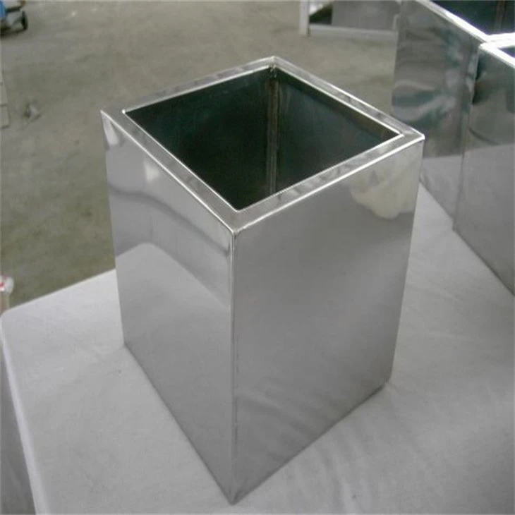Custom Tall Metal Container Flowerpot
