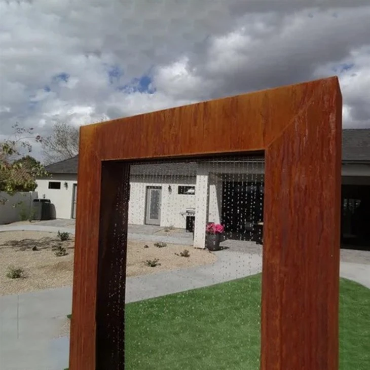 Corten Traditional Design Water Curtain