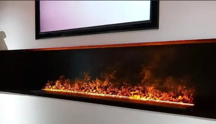 Steam Electric Wall Fireplace
